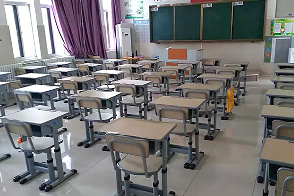 山东学校家具之升降课桌椅的正确使用方法
